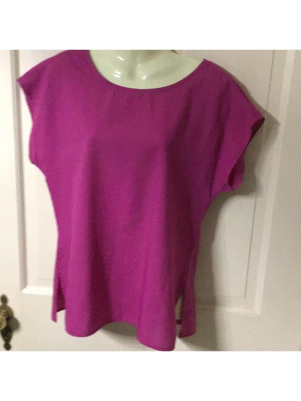 Korea Raspberry Pink Blouse